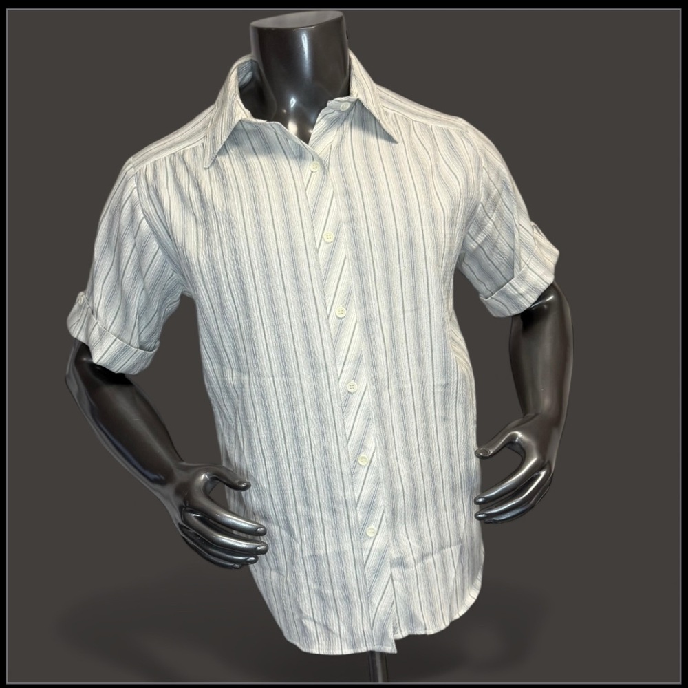 VINTAGE 90s  Striped Men's Shirt